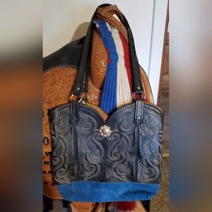 Cowboy Boot Top Purse